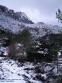 Neu a la Serra de Tramuntana